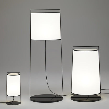 Luminara | Elegant Minimalist Metal Floor Lamp with Fabric Shade 5