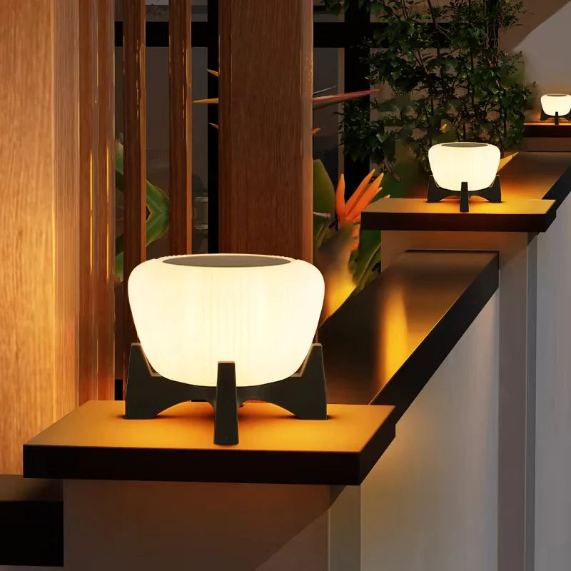 Simple Solar Powered Garden Path Light - Lusomart