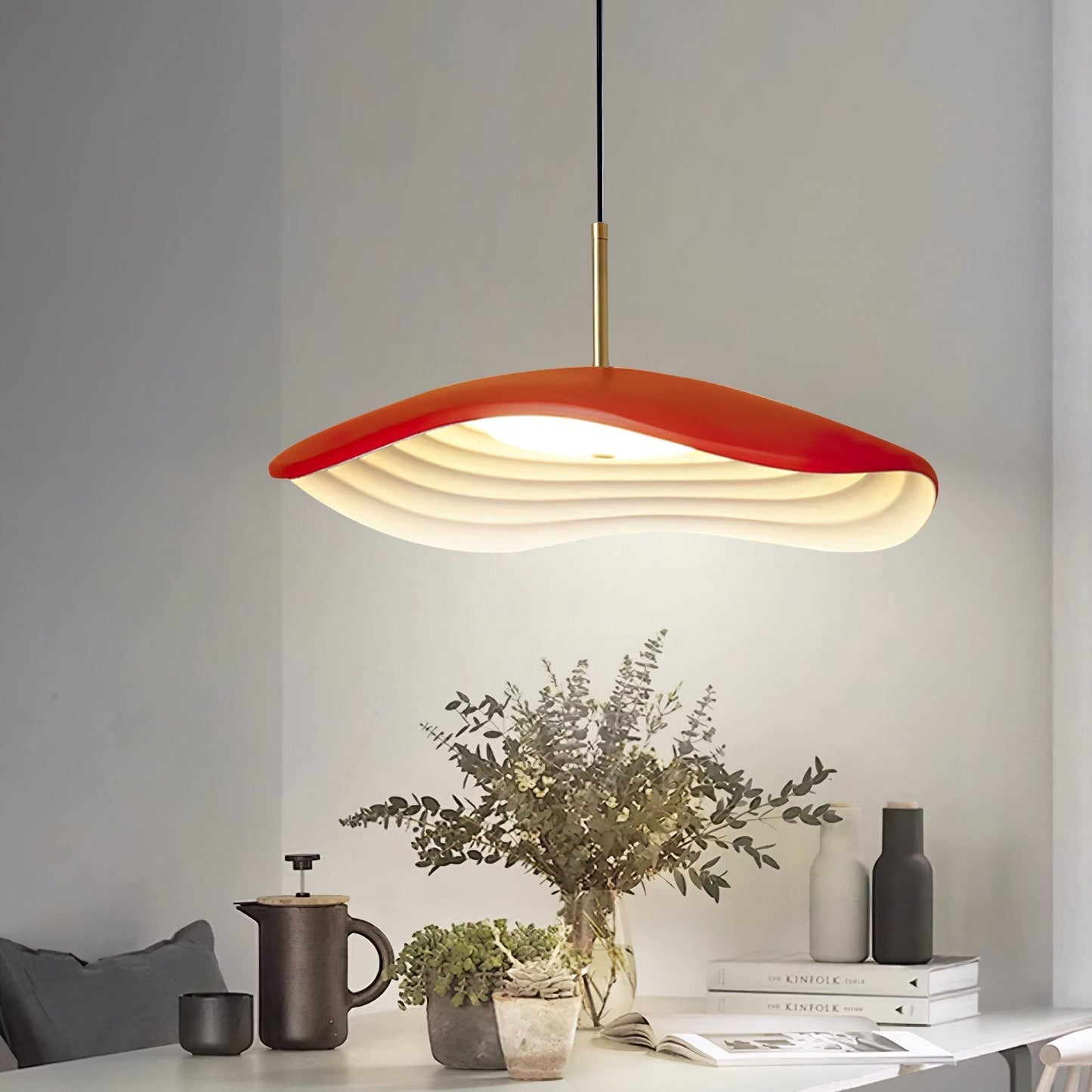 Luminara | Elegant Modern Arc Kitchen Pendant Lighting with LED 6