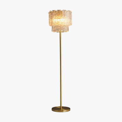 Luminara | Elegant Modern Brass Floor Lamp for Living Room Décor 1