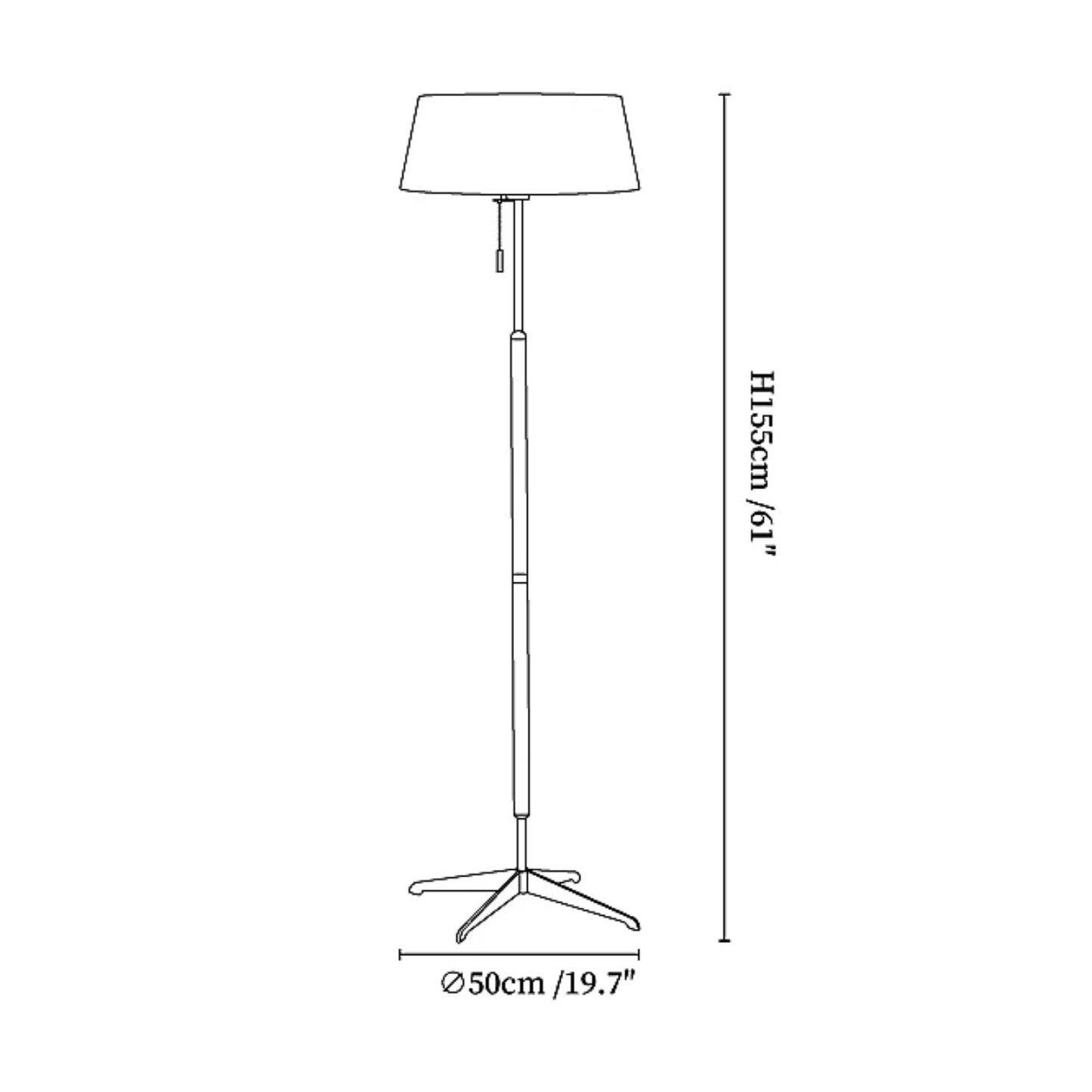 Luminara | Elegant Modern Brass Floor Lamp for Living Room Illumination 2