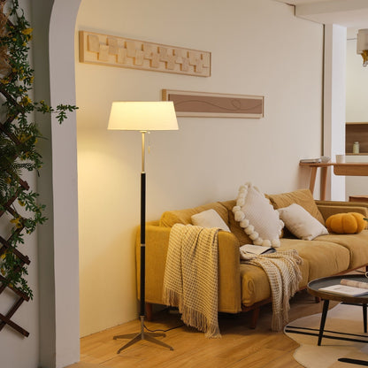Luminara | Elegant Modern Brass Floor Lamp for Living Room Illumination 6