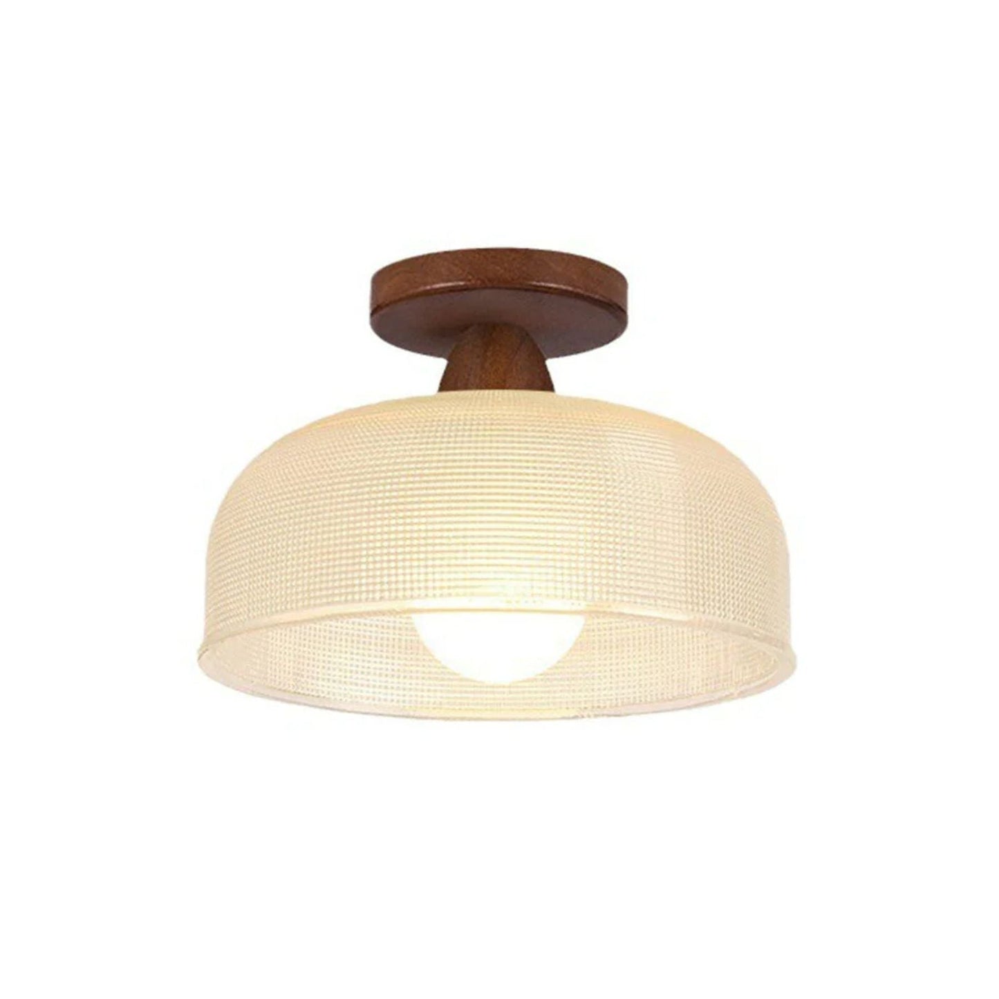 Luminara | Elegant Modern Glass Flush Mount Ceiling Light Fixture 1
