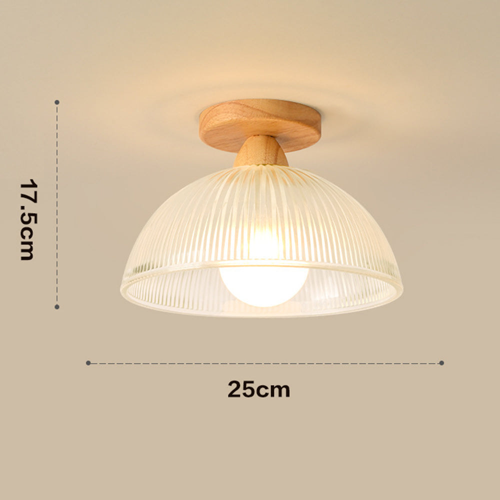 Luminara | Elegant Modern Glass Flush Mount Ceiling Light Fixture 3
