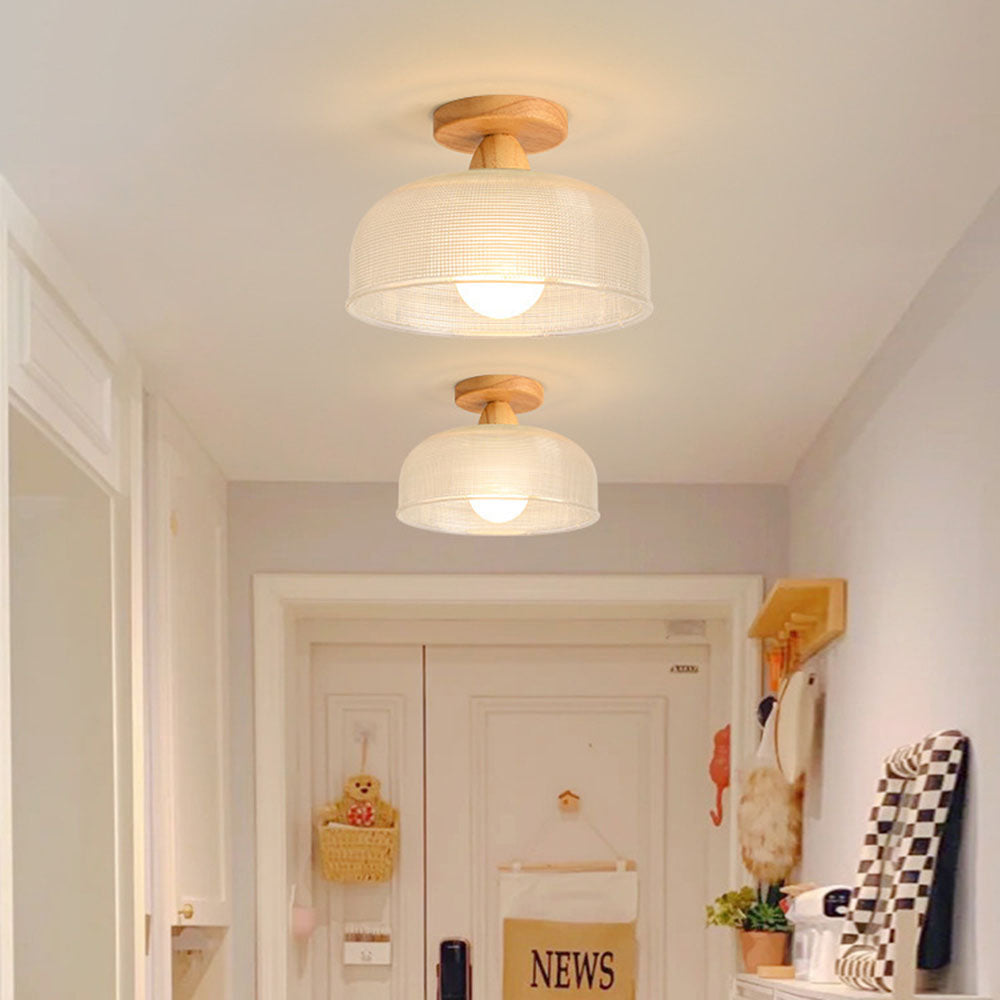 Luminara | Elegant Modern Glass Flush Mount Ceiling Light Fixture 5