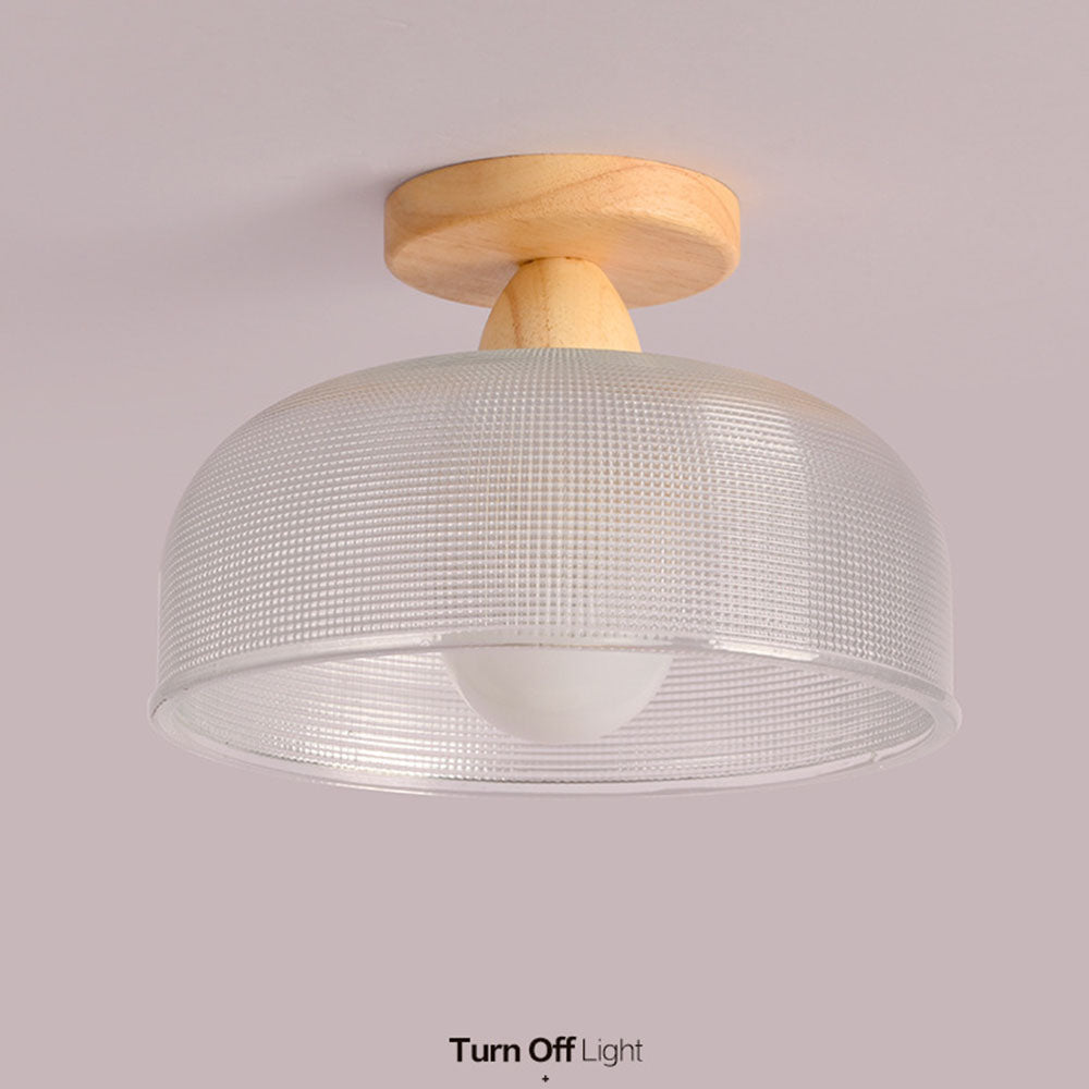 Luminara | Elegant Modern Glass Flush Mount Ceiling Light Fixture 8