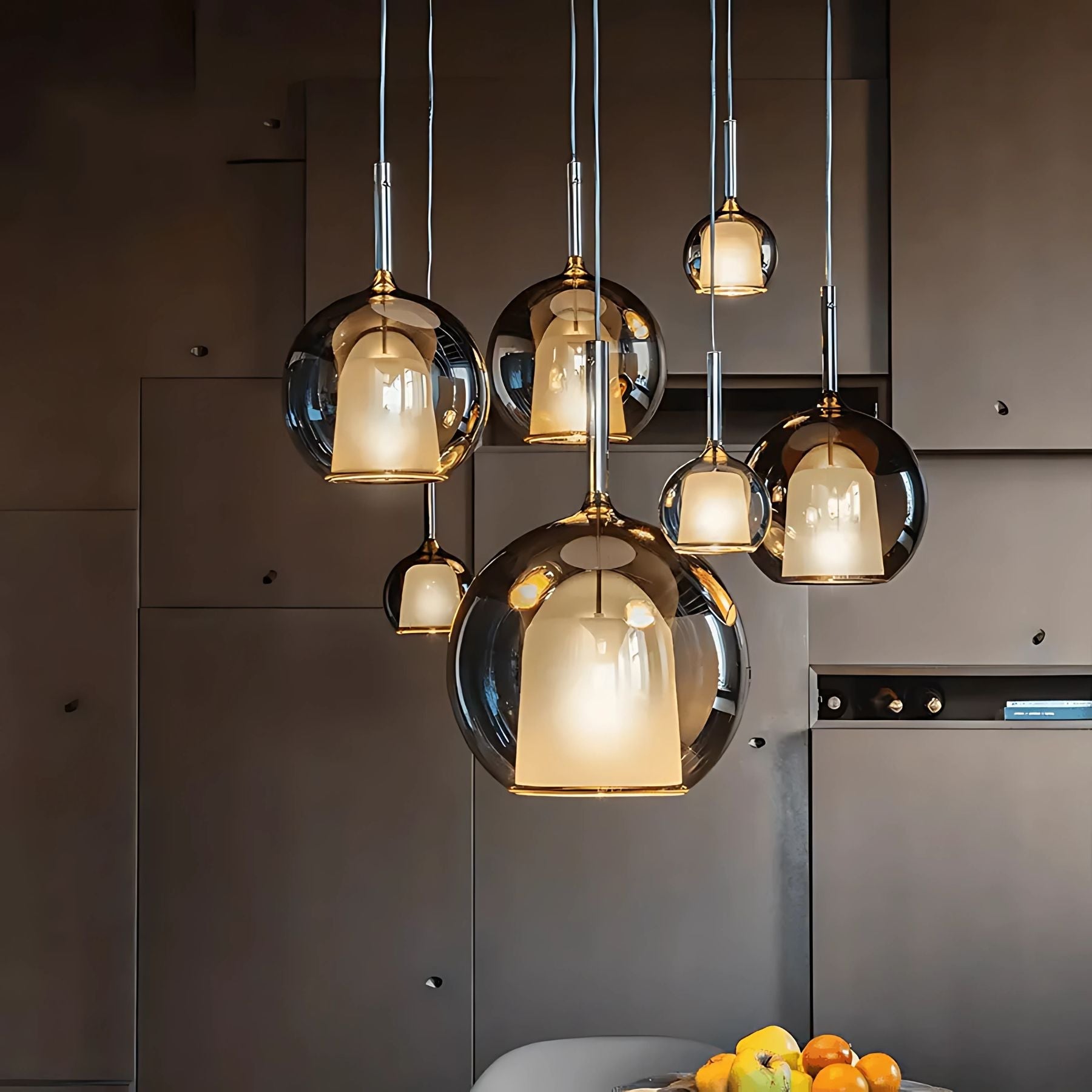 Luminara | Elegant Modern Glass Kitchen Pendant Lighting Fixture 3