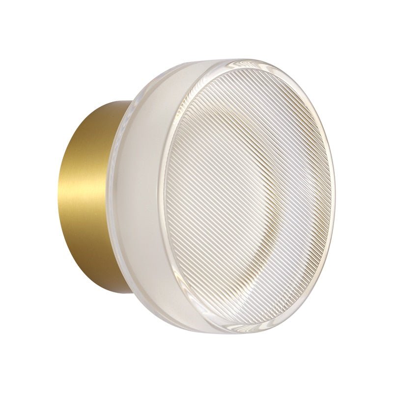 Beautiful Contemporary Glass LED Wall Sconce Light - Lusomart