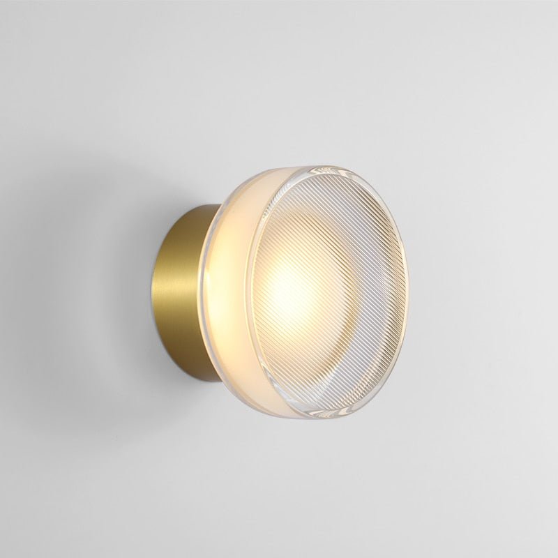 Luminara | Elegant Modern Glass Stone Wall Sconce Light Fixture 6
