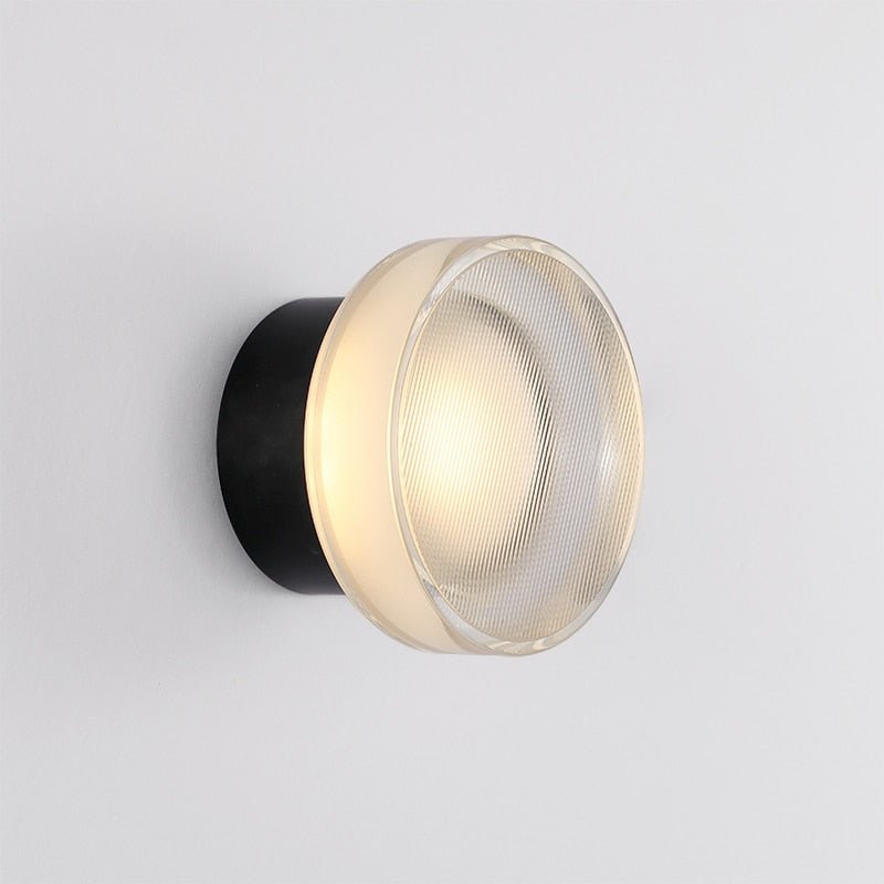 Luminara | Elegant Modern Glass Stone Wall Sconce Light Fixture 8