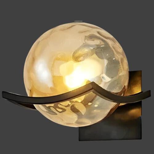 Luminara | Elegant Modern Glass Stone Wall Sconce Lighting Fixture 11
