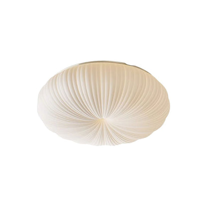 Luminara | Elegant Modern LED Ceiling Light Fixture with Pleated Design 1