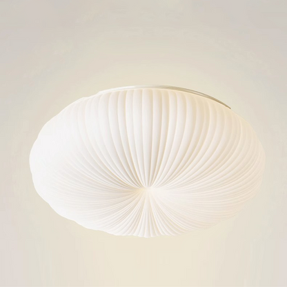 Luminara | Elegant Modern LED Ceiling Light Fixture with Pleated Design 6