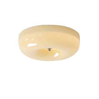 Luminara | Elegant Modern LED Flush Ceiling Lamp with Mouth-Blown Glass 1