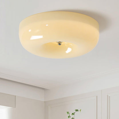 Luminara | Elegant Modern LED Flush Ceiling Lamp with Mouth-Blown Glass 3