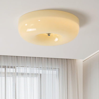 Luminara | Elegant Modern LED Flush Ceiling Lamp with Mouth-Blown Glass 4
