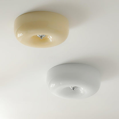 Luminara | Elegant Modern LED Flush Ceiling Lamp with Mouth-Blown Glass 8