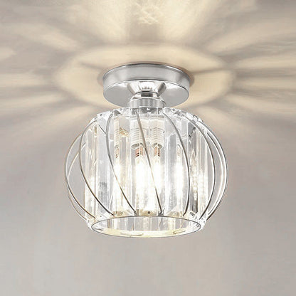 Luminara | Elegant Modern Metal and Glass Ceiling Lamp 10