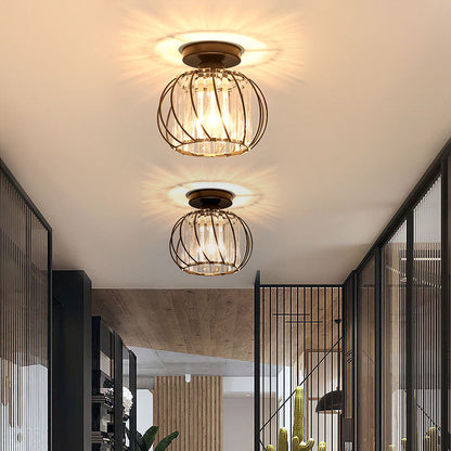 Luminara | Elegant Modern Metal and Glass Ceiling Lamp 3