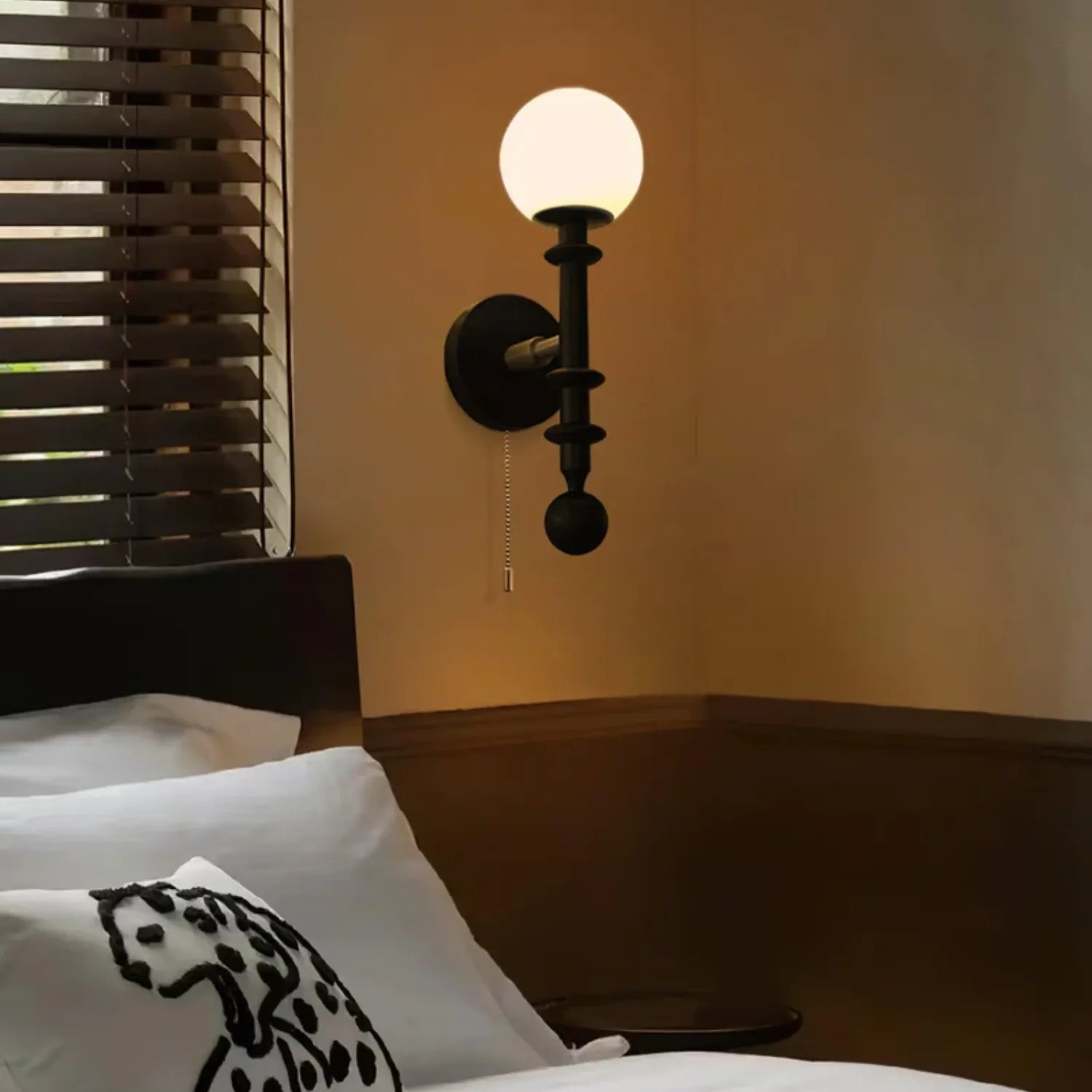 Luminara | Elegant Modern Metal and Wood Wall Sconce Lighting Fixture 8