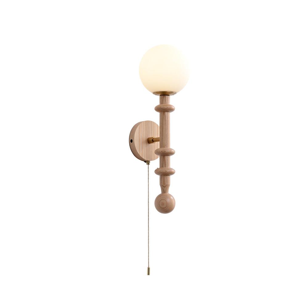 Luminara | Elegant Modern Metal and Wood Wall Sconce Lighting Fixture 9