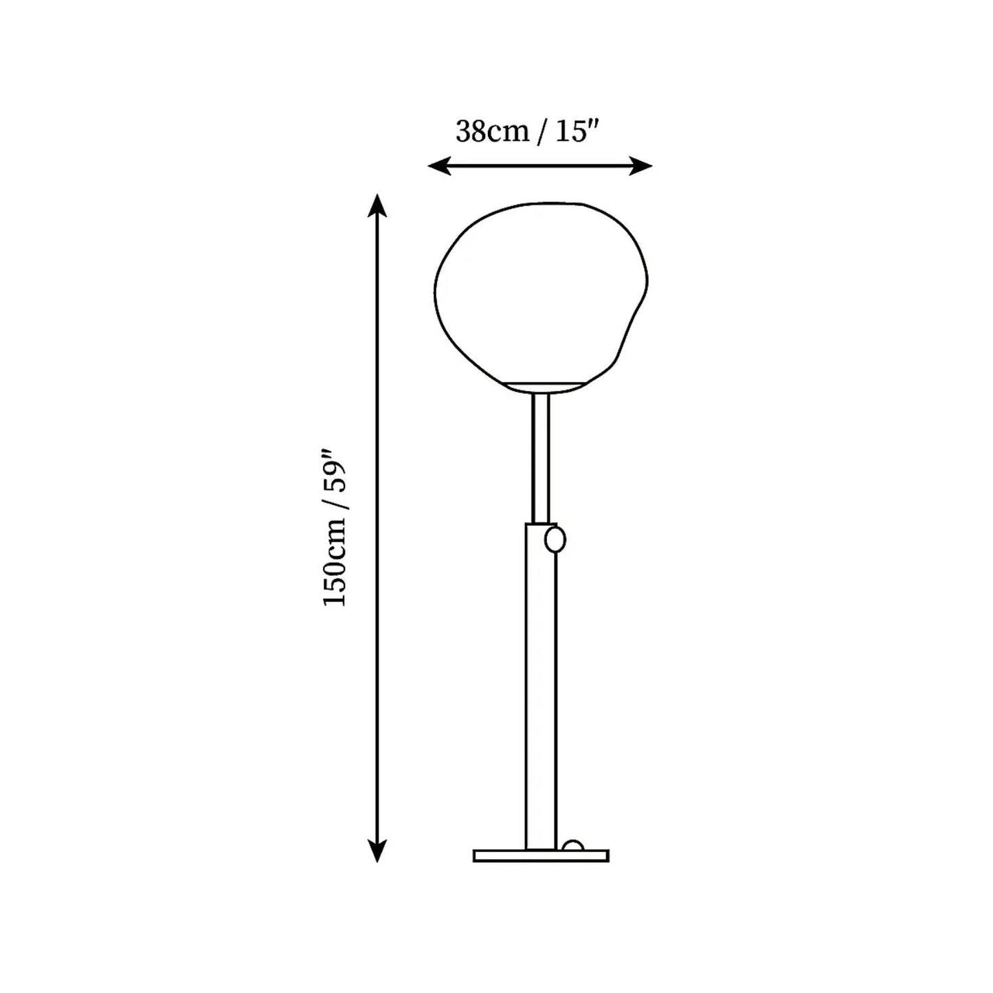 Luminara | Elegant Modern Orb Floor Lamp for Stylish Interiors 3