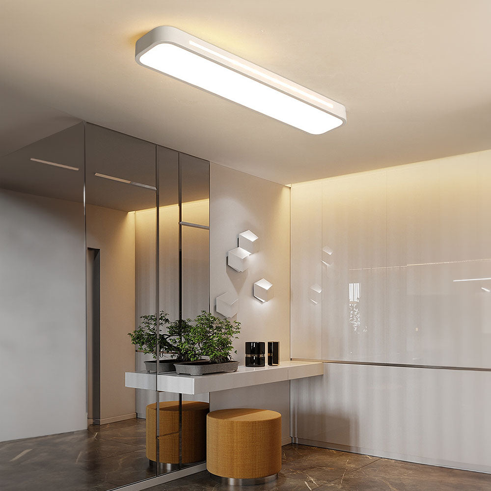 Luminara | Elegant Modern Rectangular LED Ceiling Light Fixture 10