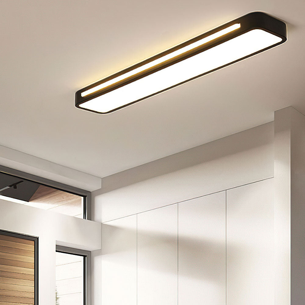 Luminara | Elegant Modern Rectangular LED Ceiling Light Fixture 13