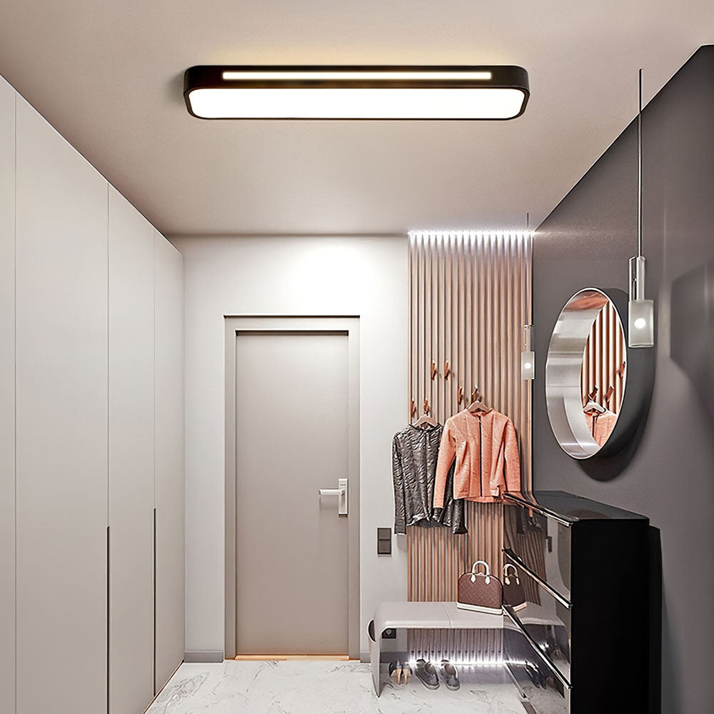 Luminara | Elegant Modern Rectangular LED Ceiling Light Fixture 7