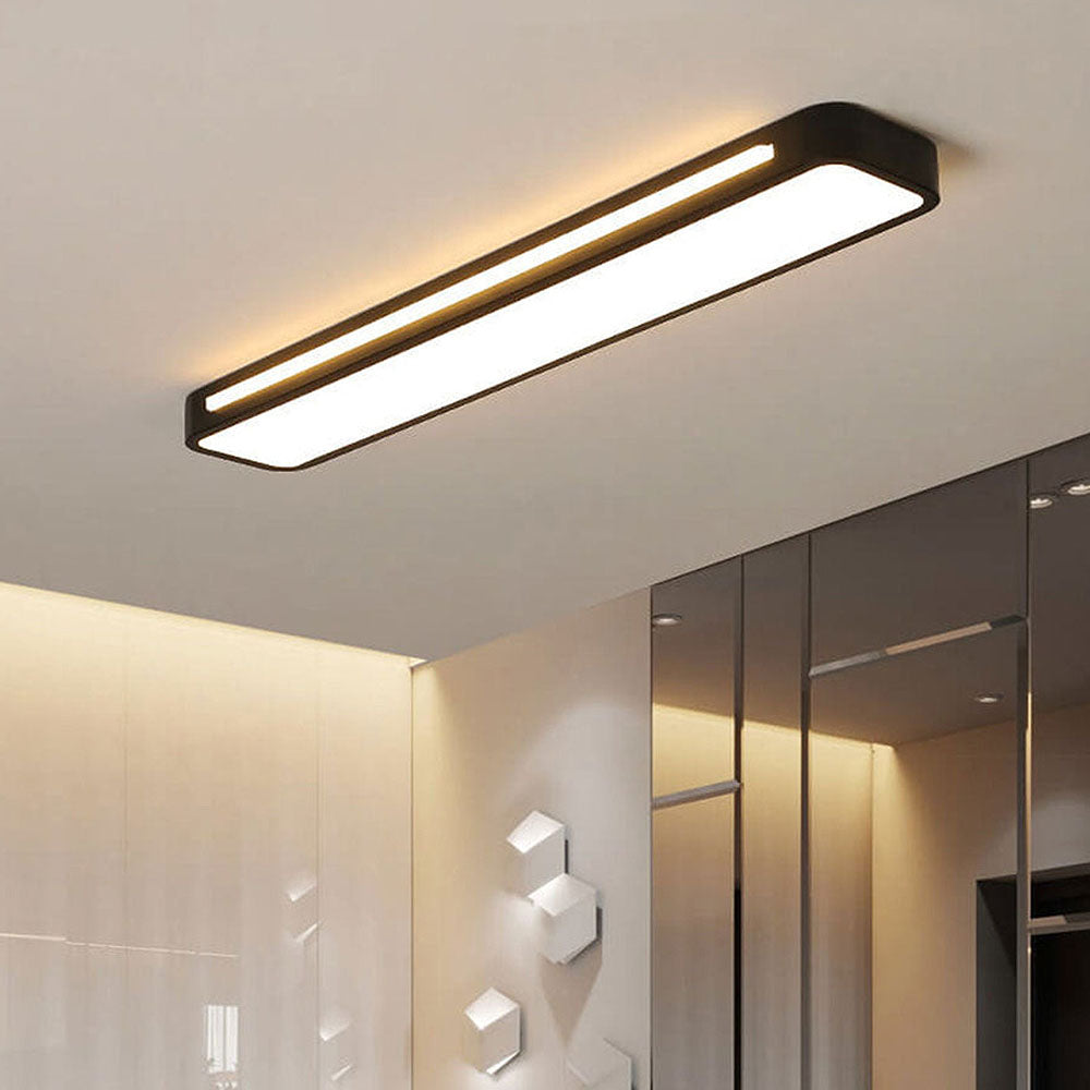Luminara | Elegant Modern Rectangular LED Ceiling Light Fixture 8
