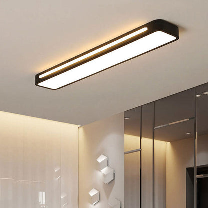 Luminara | Elegant Modern Rectangular LED Ceiling Light Fixture 8