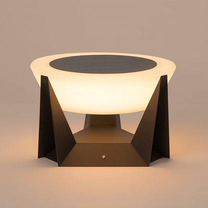Stylish Outdoor Solar Powered Garden Lamp - Lusomart