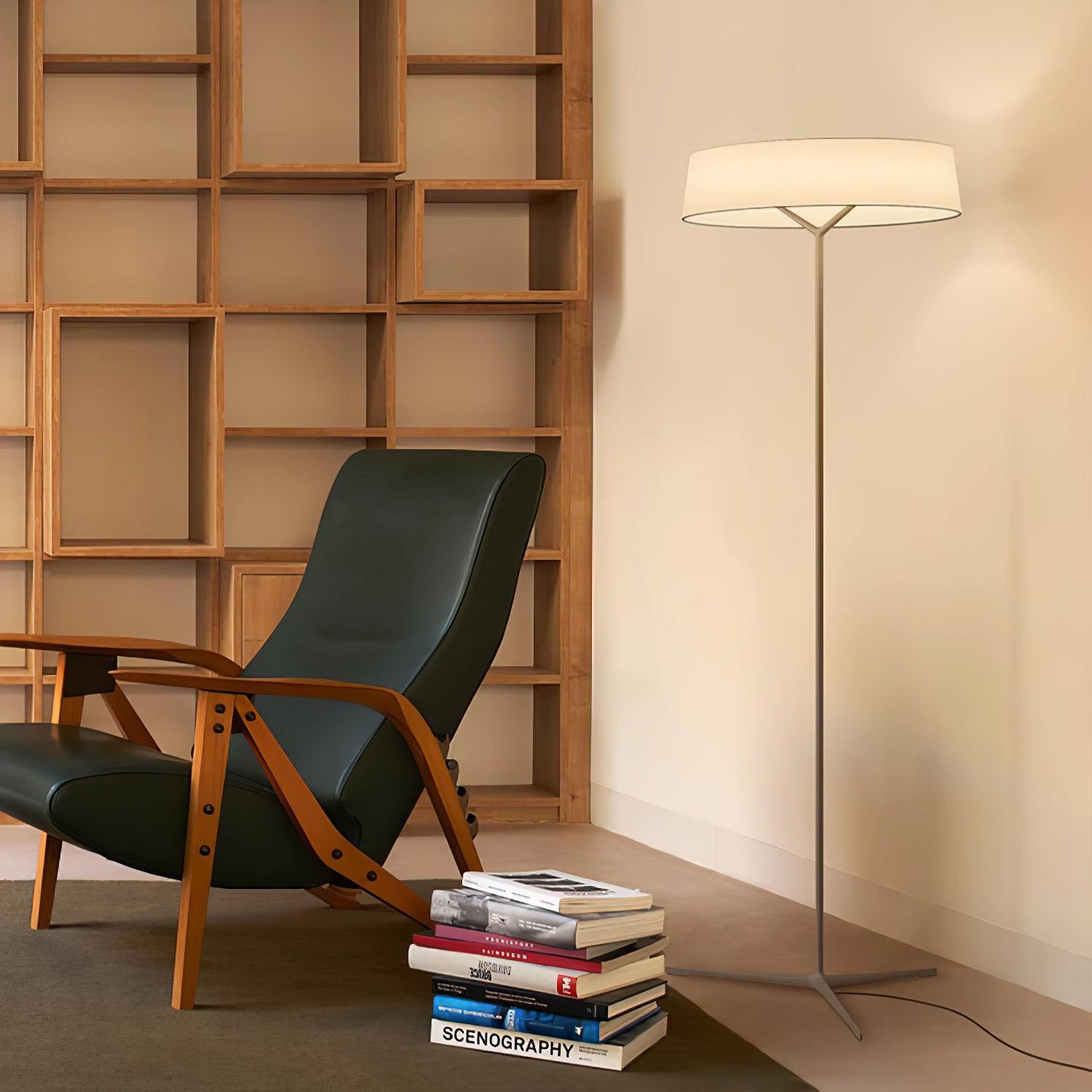Luminara | Elegant Modern Tripod Floor Lamp with Adjustable LED Shade 5