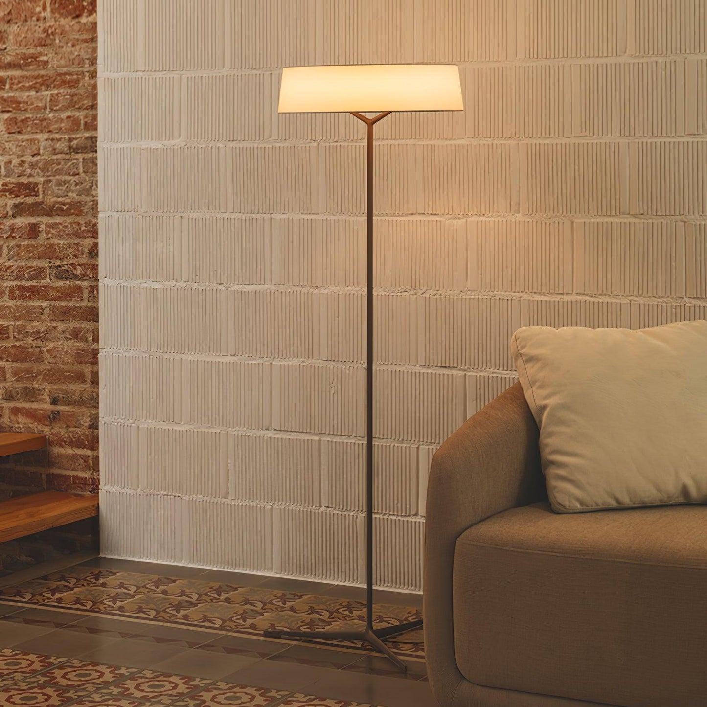 Luminara | Elegant Modern Tripod Floor Lamp with Adjustable LED Shade 6