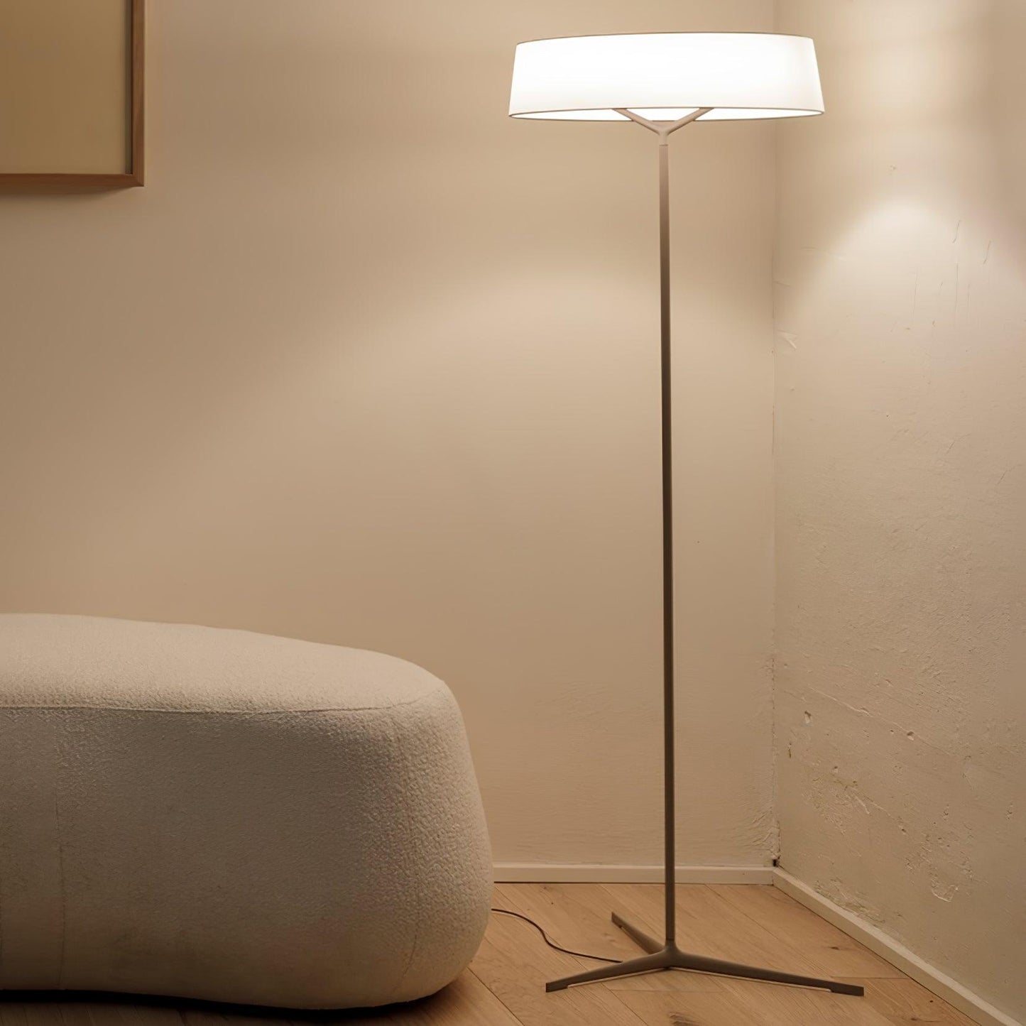 Luminara | Elegant Modern Tripod Floor Lamp with Adjustable LED Shade 7