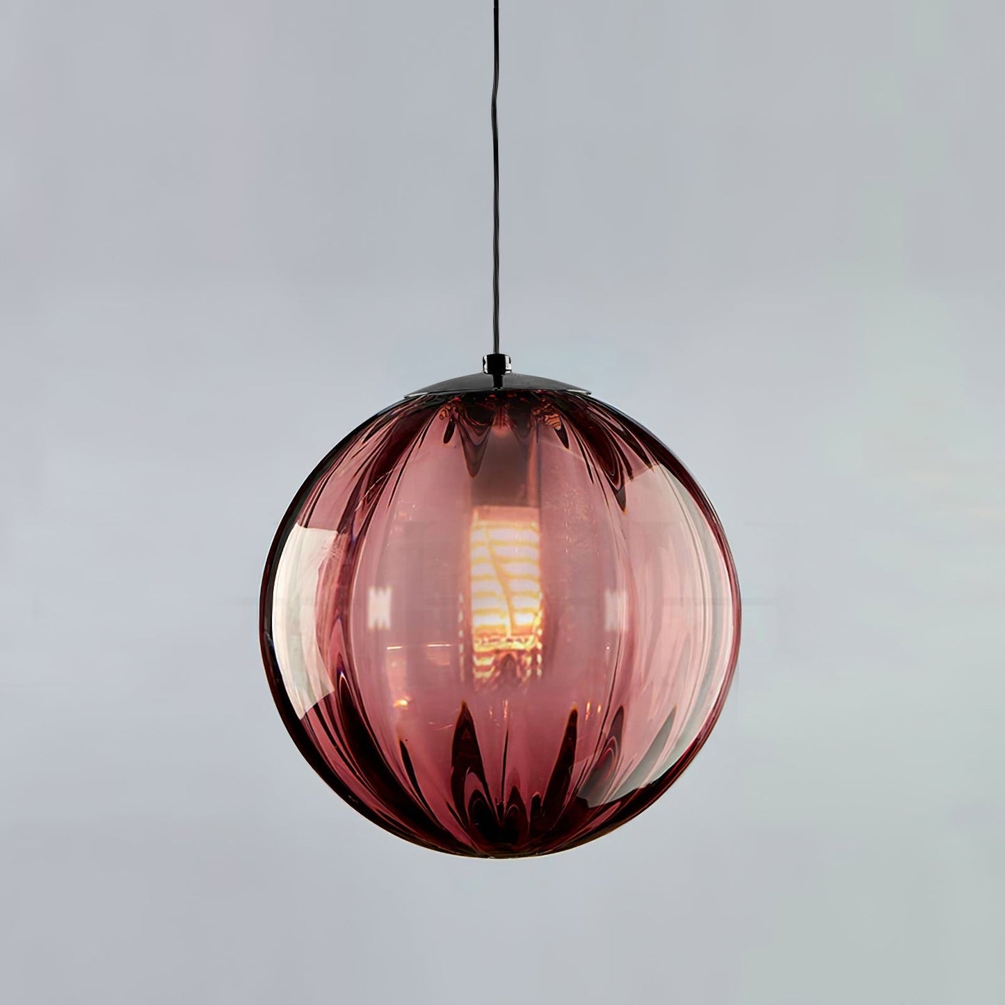 Luminara | Elegant Mouth-Blown Glass Kitchen Pendant Lighting Fixture 12
