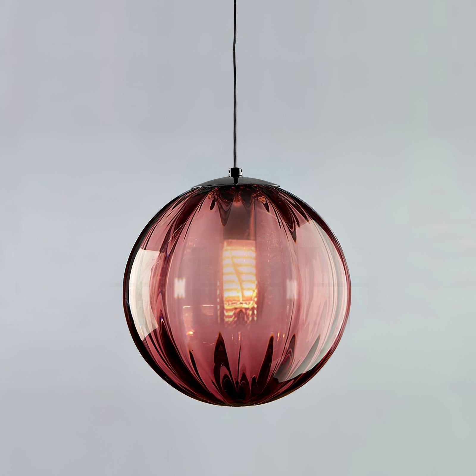 Luminara | Elegant Mouth-Blown Glass Kitchen Pendant Lighting Fixture 12