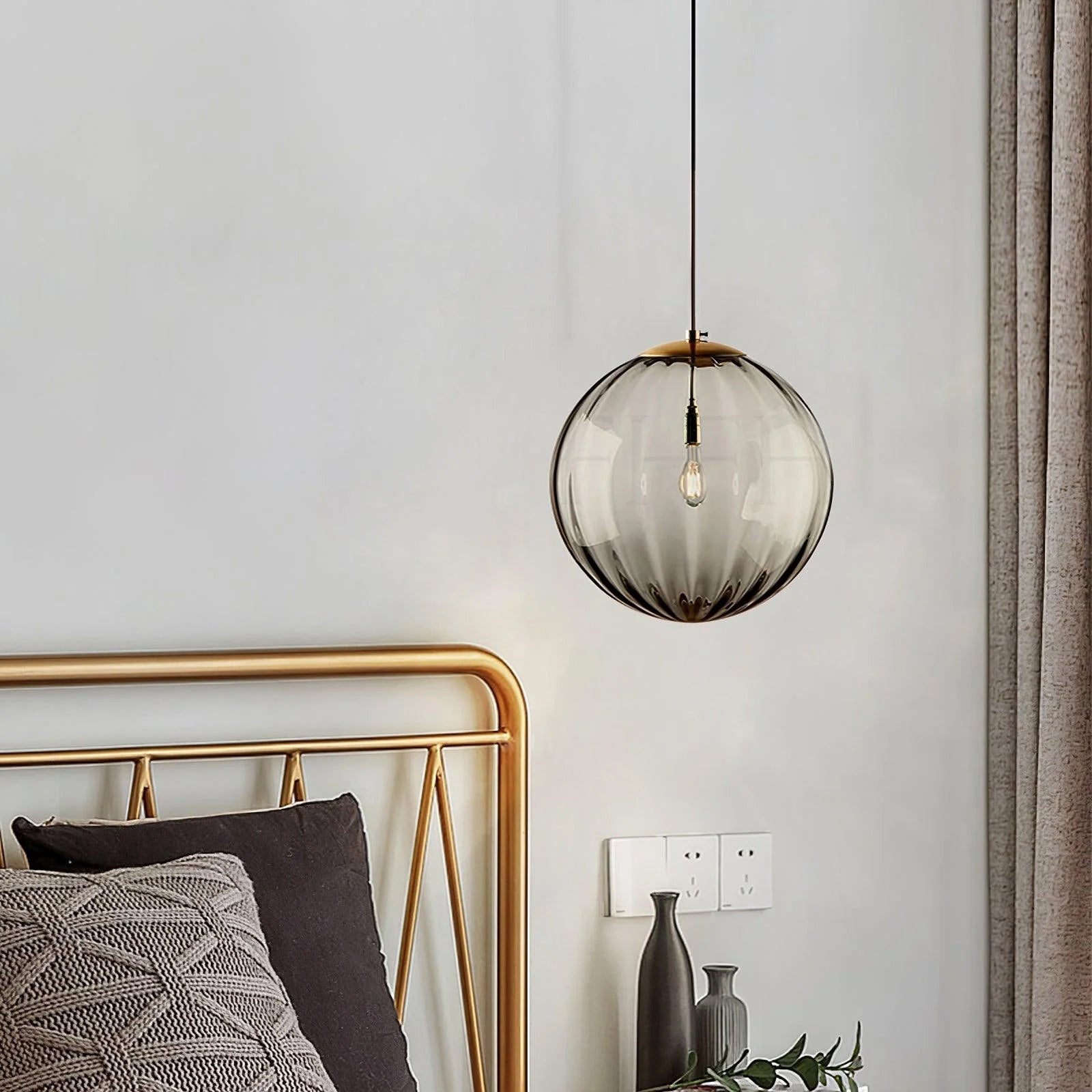 Luminara | Elegant Mouth-Blown Glass Kitchen Pendant Lighting Fixture 5