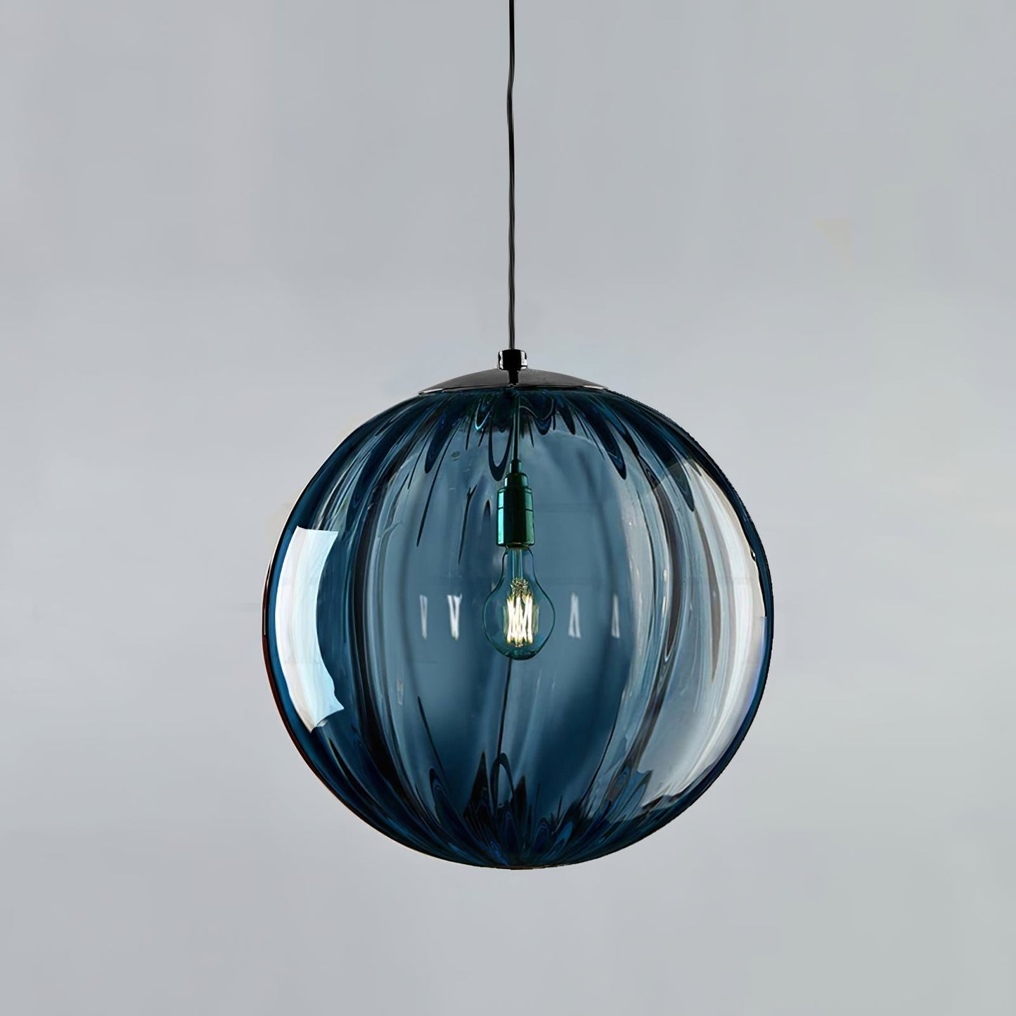 Luminara | Elegant Mouth-Blown Glass Kitchen Pendant Lighting Fixture 7