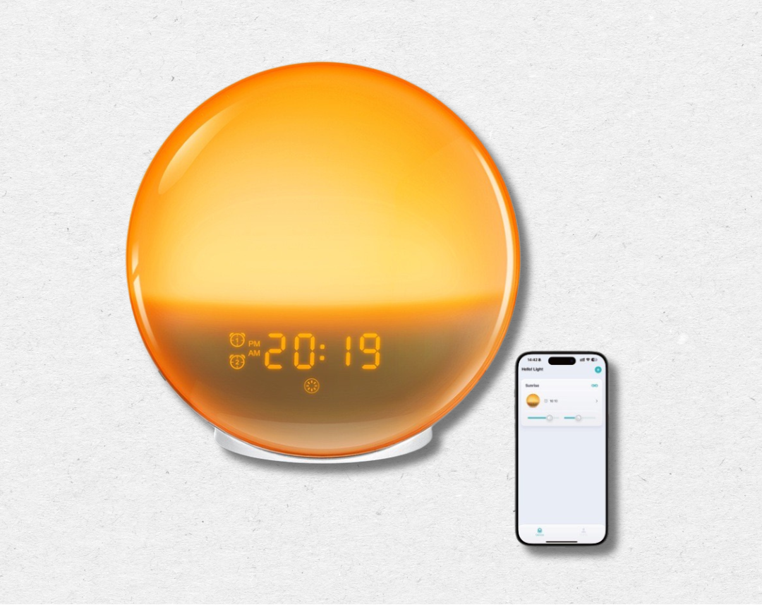 Luminara | Elegant Natural Sunrise Simulation Alarm Clock Radio 5
