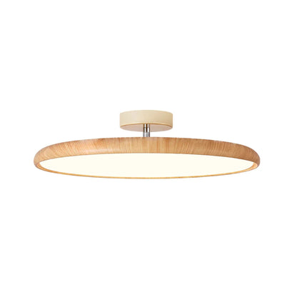 Luminara | Elegant Natural Wood Ceiling Lamp Fixture 1
