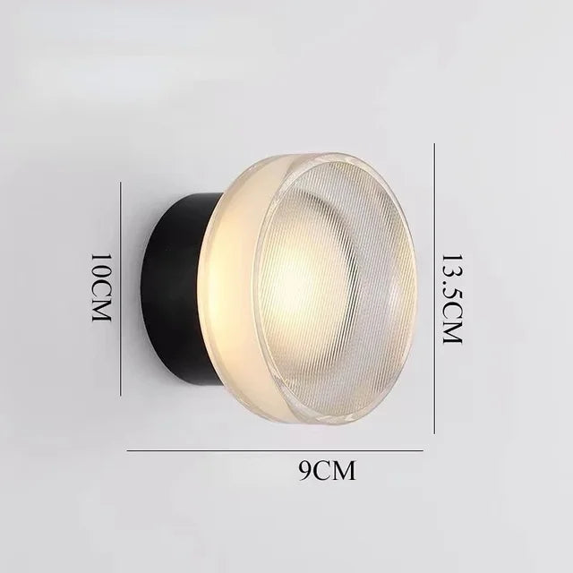 Luminara | Minimalist Black Wall Light Fixture for Contemporary Interiors 1