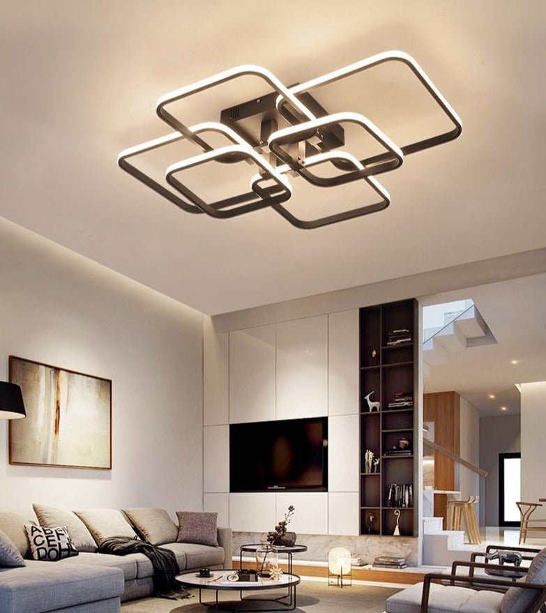 Bright Dimmable LED Dining Room Ceiling Light Fixture