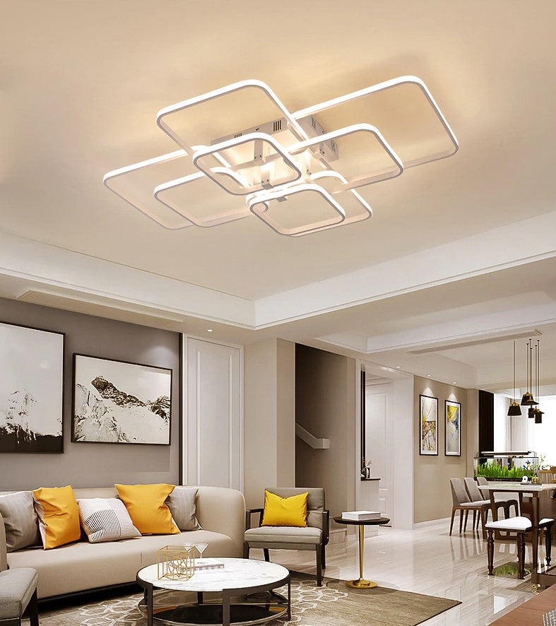 Bright Dimmable LED Dining Room Ceiling Light Fixture