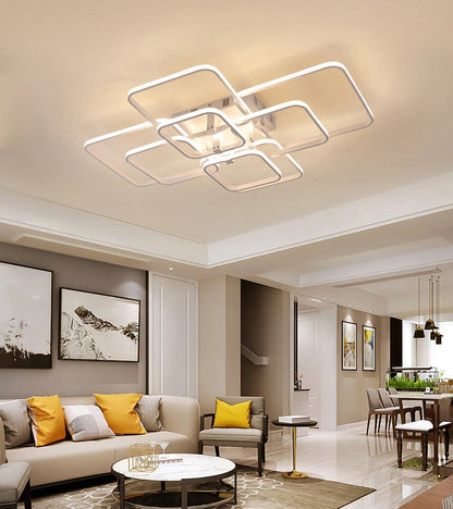 Bright Dimmable LED Dining Room Ceiling Light Fixture