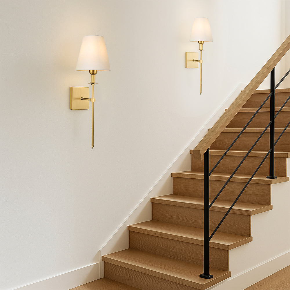 Luminara | Modern Elegant 2-Pack Wired Wall Lamp Set 2