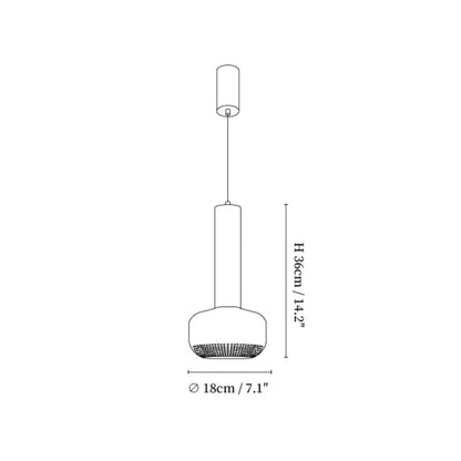 Luminara | Modern Elegant Gold Pendant Light for Contemporary Spaces 3