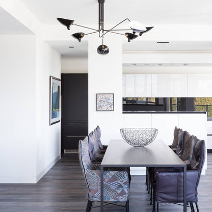 Luminara | Modern Elegant Metal Ceiling Lamp for Dining Room Lighting 5