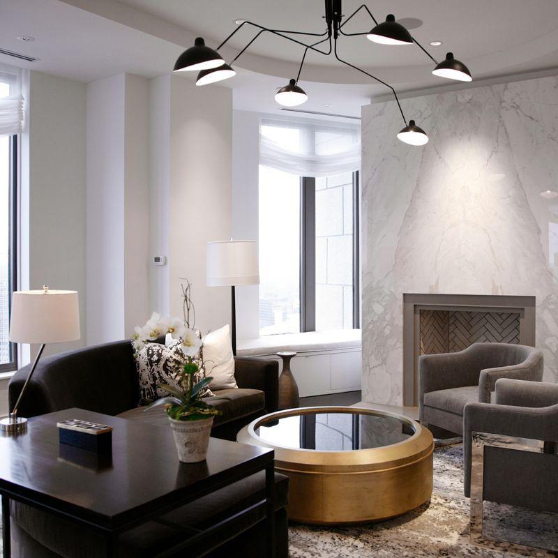 Luminara | Modern Elegant Metal Ceiling Lamp for Dining Room Lighting 8
