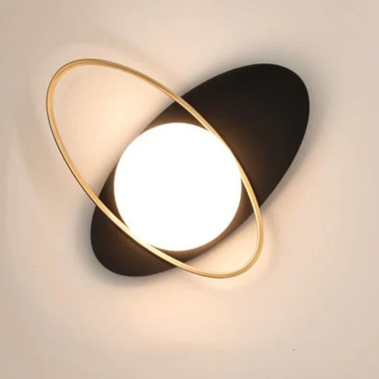 Luminara | Modern Elegant Metal Wall Sconce Lighting with Glass Shade 11